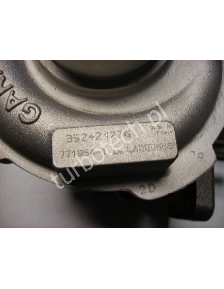 TURBOSPRĘŻARKA  GARRETT  771954  JEEP  WRANGLER  2.8  CRD